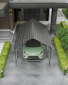 Abri d'auto extérieur en métal Danlong avec base renforcée Abri <span class=keywords><strong>de</strong></span> voiture galvanisé pour pick-up, bateau, voiture et tracteurs - Product Image 2