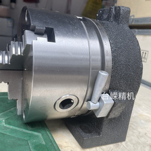 Tête d'indexage HV5 de 5 pouces, 125 mm, à trois mors avec broche de 16 mm pour perceuse, table rotative en fonte - Product Image 1