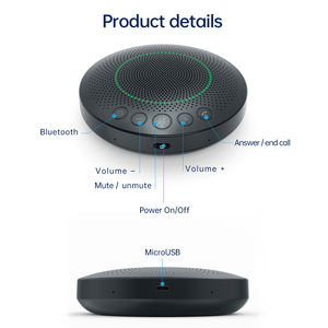 Altoparlante Portatile per Riunioni POD 3, 360 °   Ricevitore con Cancellazione dell'Eco per Spazi di Coworking - Product Image 4