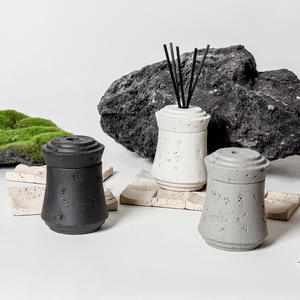 Botella Difusora de Aromaterapia Vacía sin Fuego con Aroma a Postre, Frasco de Porcelana Hecho a Mano para Decoración de Navidad, Dormitorio y Automóvil - Product Image 2