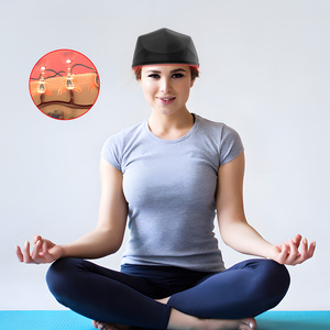 Topi Laser lampu merah 650nm, topi pertumbuhan rambut cahaya merah dioda 200 untuk penggunaan di rumah - Product Image 1