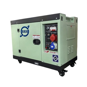 Generadores Silenciosos Insonorizados BRH de 10KW 10KVA, Motor Hubei Digital, Conjuntos de Generadores de 8KW 6KW 5KW 3KW - Product Image 1