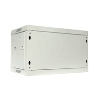 Rack de Servidor de Acero SPCC Blanco de 6U, Montable en Pared, con Cerradura, Tamaño Personalizado, Gabinetes de 19 Pulgadas, para Centro de Datos, Computación en Exteriores