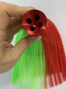 Señuelo de arrastre con cabeza de cobre de 11 pulgadas, con pelo de nailon para juego, señuelo de pesca islander, aparejos de pesca - Product Image 2