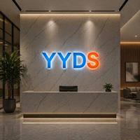 Letrero de Pared para Recepción de Oficina Corporativa, Letras Acrílicas 3D Retroiluminadas, Logotipo Profesional para Vestíbulo con Iluminación LED Personalizada