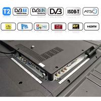 Téléviseur intelligent incurvé de 50 pouces, téléviseur intelligent 4K, grand écran, télévision LED Ultra HD, téléviseur de 50 pouces