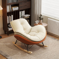 Fauteuil inclinable moderne et tendance, fauteuil à bascule en fer, fauteuil inclinable manuel, meubles de maison, salon