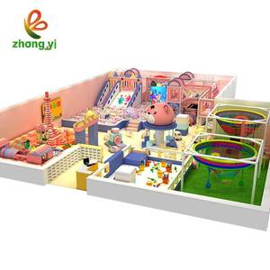 Công Viên Giải Trí Sân Chơi Phổ Biến Cho Trẻ Tập Gym Phiêu Lưu Trong Nhà CE Zhongyi Thiết Bị Sân Chơi Trong Nhà Tùy Chỉnh Cho Trẻ Em CN;HUN - Product Image 5