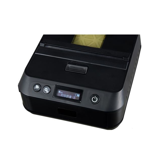 Mobile POS Retail 80mm Portable Thermal Receipt Printer with Lithium Battery Printer  PTP-III