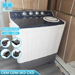<span class=keywords><strong>Lavadora</strong></span> de <span class=keywords><strong>doble</strong></span> <span class=keywords><strong>tina</strong></span> OEM de 13 kg con opciones de enchufe múltiple, servicio personalizado para mercados globales, <span class=keywords><strong>lavadora</strong></span> semiautomática en stock - Product Image 1