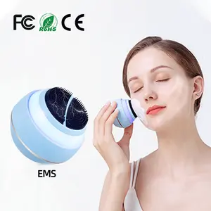 China Top Fabricante Fornece escova facial de silicone sônica 10-em-1 31000 Rpm escova de limpeza facial elétrica premium profunda
