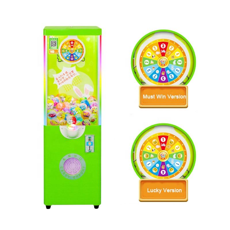 Coin Machine Turn Table High Quality New Style Coin Operated Turntable Egg Twist Gifts Machine ...