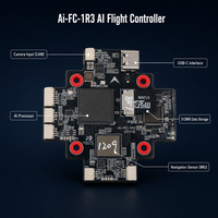 Controller di Volo Ai-FC PX4 di Qualità Premium con Data Logger da 512MB, Tracciamento Visivo AI, Ingresso Lipo 4-8S per Droni Commerciali