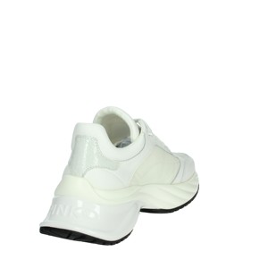 Sneakers da uomo di alta moda moda bianche P023 SS0025 scarpe da passeggio leggere in maglia vera pelle fodera LED illuminata PU - Product Image 3