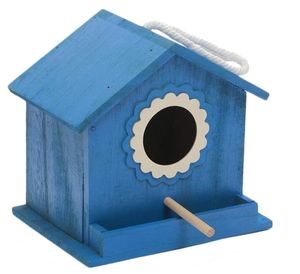 <span class=keywords><strong>Pajarera</strong></span> de madera rústica para cría de <span class=keywords><strong>canarios</strong></span> Jaula de pinzones y pájaros cantores resistente a la intemperie - Product Image 1