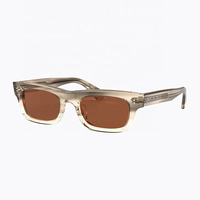 Promotion Lunettes de soleil rondes vintage rétro unisexes en acétate à prix de gros