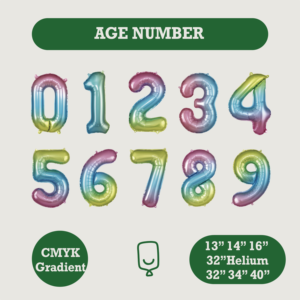 Ballon Numéro Extra Large 32 34 40 Pouces Compatible Hélium Anniversaire Fabricant OEM Mylar FAMA BSCI Sedex - Product Image 5