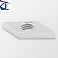 Meilleure qualité M5 M6 M8 M10 acier au carbone diamant en forme de losange écrou losange de connexion attaches d'écrou
