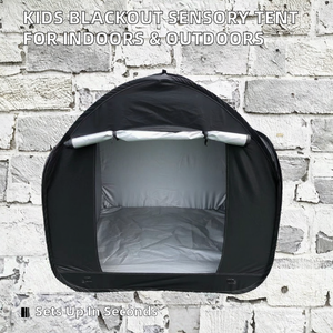 <span class=keywords><strong>Tenda</strong></span> Sensoriale <span class=keywords><strong>per</strong></span> Bambini con Camera da Letto Singola, <span class=keywords><strong>per</strong></span> Interni/Esterni, Oscurante, <span class=keywords><strong>per</strong></span> Autismo, con Rivestimento Argentato, Design Impermeabile <span class=keywords><strong>per</strong></span> Quattro Stagioni, Montaggio Rapido - Product Image 2