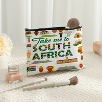 Sac de maquillage « Take Me To South Africa », décorations pour la fête prénuptiale, cadeaux de mariage et de fiançailles, enterrement de vie de jeune fille