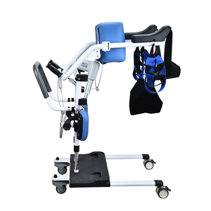 Chaise de transfert électrique pour personnes âgées handicapées |   Équipement de réadaptation à hauteur réglable, capacité de 125 kg, robuste - Product Image 2