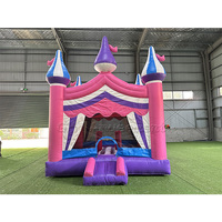 Château gonflable en forme de grande roue pour fête