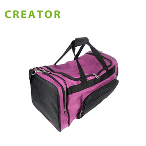 Sacs polochon de sport de voyage et de gymnastique avec séparation à sec et humide avec logo personnalisé sac de sport unisexe avec compartiment à chaussures Weekender - Product Image 4