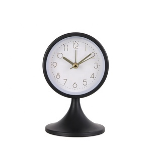 Biểu Tượng Tùy Chỉnh Màu Kim Loại Bảng Đồng Hồ Với Thiết Kế Hiện Đại Snooze Chức Năng Thạch Anh Phong Trào Kim Hiển Thị Cho Trang Chủ Bàn Sử Dụng - Product Image 6