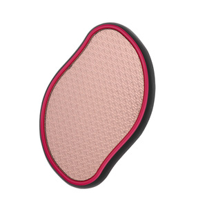 Nano Glass Foot File Rose Red Oval TPR Gentle Exfoliator For Dead Skin And Calluses Foot Care - Product Image 2