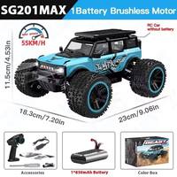 Voiture RC de course électrique ZLL SG201 Pro SG201 Max haute vitesse 55 km/h avec caméra, télécommande métallique, tout-terrain, prête à l'emploi