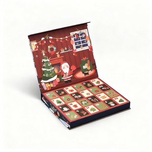 Custom High-End Luxury Bio-Degradable UV Coating Matt Lamination Rigid <b>Boxes</b> <b>Christmas</b> Wedding Birthday Candy Chocolate Gifts - Product Image 3