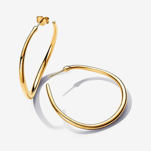 ต่างหูเงินแท้ 925 ชุบทอง ประดับมุกทรงเรขาคณิต ดีไซน์เพชร สำหรับสุภาพสตรี ทันสมัย คลาสสิก ของขวัญวันครบรอบ - Product Image 6