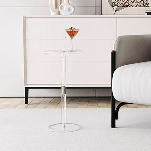 Soporte Glacier Acrílico transparente con material plástico Uso en el hogar Características de la sala de estar Espejo de pie personalizado Sofá cama - Product Image 3