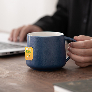 Laser Engraving Porcelain Tea Cup Wood Cover Ceramic Coffee Mug Custom logo Printed - Product Image 4