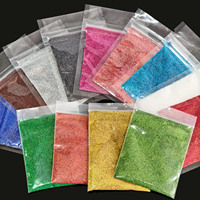 Ensemble de poudre de paillettes fines de 13 couleurs pour la décoration des ongles avec des pigments brillants, design de manucure DIY, 5 g par couleur, léger
