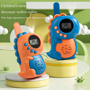 Talkies-walkies interactifs parent-enfant Jouet talkies-walkies dinosaures longue distance intérieur/extérieur avec écran LED pour enfants - Product Image 2