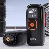 19 cilindros portátil SUV coche motocicleta scooter 6000mAh bomba eléctrica inalámbrica Inflador de neumáticos con Banco de energía