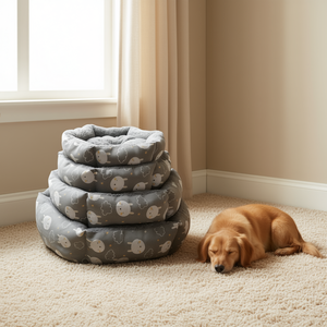 Cuccia per cani Yommy, morbida, con imbottitura interna rimovibile e fondo antiscivolo, 4 taglie S M L XL - Product Image 2