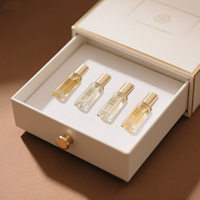 Boîte en papier personnalisée pour parfum avec gaufrage et revêtement UV, emballage rigide écologique pour cosmétiques et bougies
