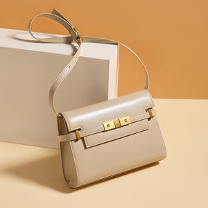 Borsa da Donna in Vera Pelle Stampa Coccodrillo Borsa a Spalla Retrò di Alta Gamma Borsa a Tracolla Stile Manhattan - Product Image 4