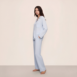 Changyi Hongbo Textile Co. Pijamas de Mujer, Conjunto Completo con Logotipo, Modal de Alta Calidad, Ropa de Dormir Occidental, Pijamas para Mujer, Proveedor - Product Image 4