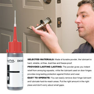 Lubrificante in Polvere di Grafite Jue Fish 60ml per Serrature di Porte, Cerniere, Cancelli, Serrature Auto, Coperchi Motore, Chiusure a Scatto - Product Image 3
