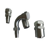 Promotion : Joint rotatif hydraulique en acier inoxydable certifié CE, facile à assembler, raccords anti-rouille pour