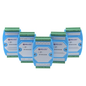 WP3066ADAM โมดูลตรวจจับอุณหภูมิ DS18B20 8ช่อง RS485 W19สื่อสารแบบ Modbus - Product Image 1