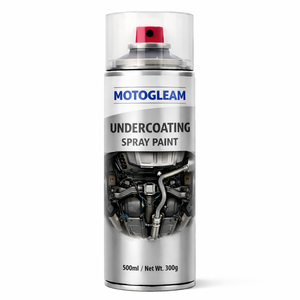 Pintura en Aerosol para Revestimiento <span class=keywords><strong>de</strong></span> Chasis, Secado Rápido, Revestimiento <span class=keywords><strong>de</strong></span> Betún para Prevención <span class=keywords><strong>de</strong></span> Óxido en Vehículos Pesados MOTOGLEAM - Product Image 1