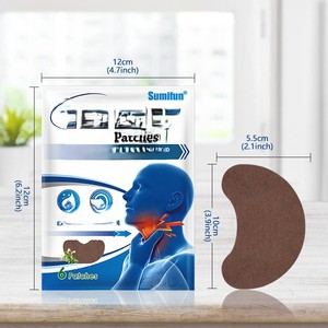 New Trending 6PCS Sore Throat Patch <strong>Pharyngitis</strong> Tonsillitis Care Ointment Cough Cold Care Pain Relief Herbal Plaster - Product Image 2