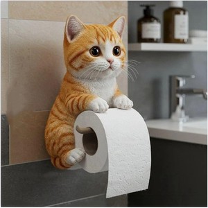 Porte-<span class=keywords><strong>papier</strong></span> <span class=keywords><strong>toilette</strong></span> <span class=keywords><strong>en</strong></span> résine mignon <span class=keywords><strong>en</strong></span> forme <span class=keywords><strong>de</strong></span> chat - Distributeur mural <span class=keywords><strong>de</strong></span> rouleaux <span class=keywords><strong>de</strong></span> <span class=keywords><strong>papier</strong></span> <span class=keywords><strong>toilette</strong></span> pour salle <span class=keywords><strong>de</strong></span> bain - Cadeau <span class=keywords><strong>de</strong></span> décoration pour la maison - Product Image 3