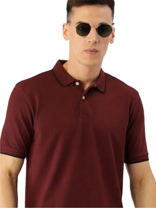 Camiseta Polo Clásica de Alto Rendimiento, Transpirable, de Secado Rápido, Elástica, para Golf, Tenis, Ropa Deportiva Informal - Product Image 1