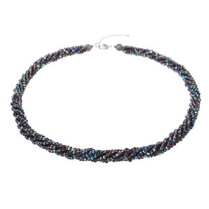 Collar Religioso Vintage WENCHI de Latón con 3 Hileras de Perlas de Agua Dulce Turquesa, Cadena con Cuentas - Modelo TWN905 para Fiesta o Regalo - Product Image 4