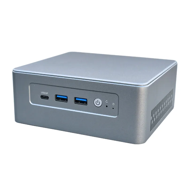 Piesia 12th Gen Mini computadora portátil Host Dual LAN 2 * DDR5 64GB Student Office Desktop Mini PC con Intel Alder Lake I3 I5 I7